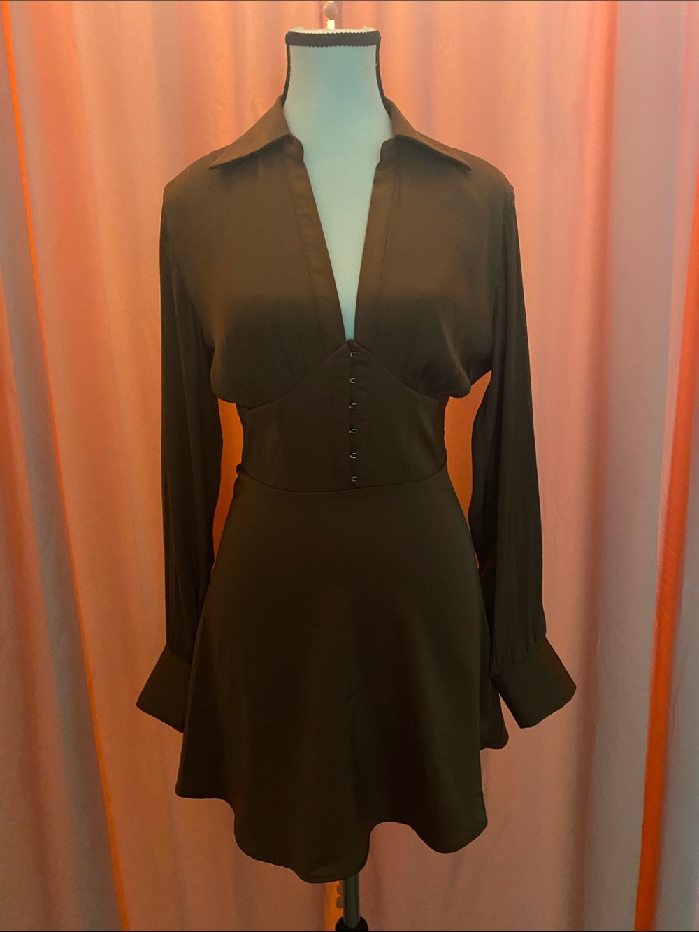 Urban Outfitters “phoebe” mini shirt Dress.